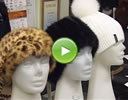 Maripol, SIA, hat and fur coat salon video