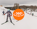 Žagarkalns, slaloma trase 360 virtual tour